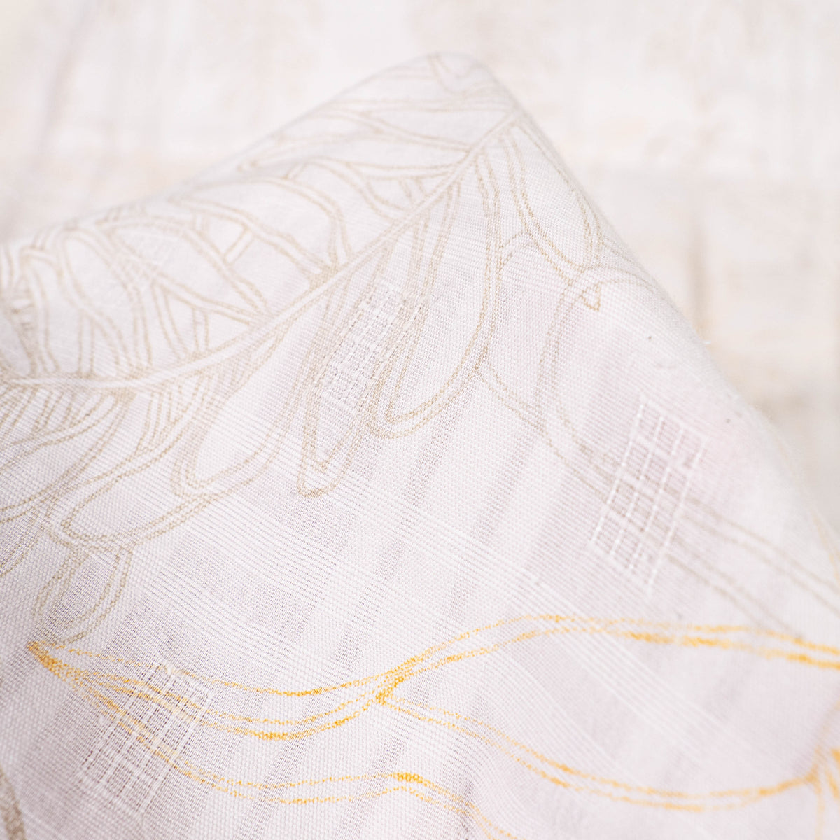 Camisa hawaiana blanca (M) Roundtree & Yorke