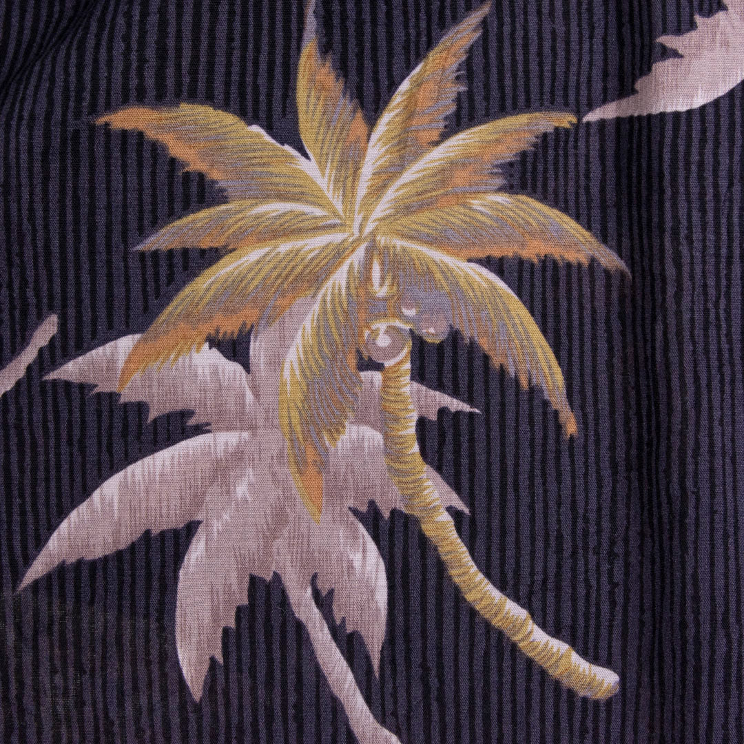 Camisa hawaiana negro (XL) Bamboo Cay