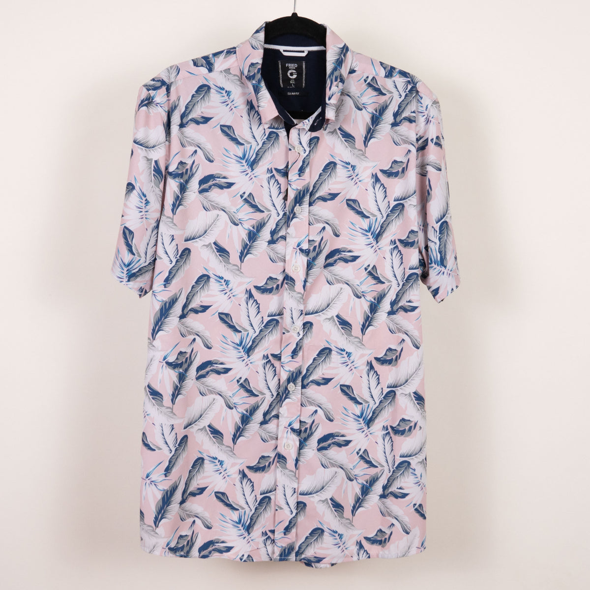 Camisa estampada rosa (L) Fried Denim