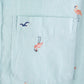 Camisa estampada azul (L) Hollister