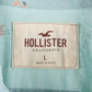 Camisa estampada azul (L) Hollister