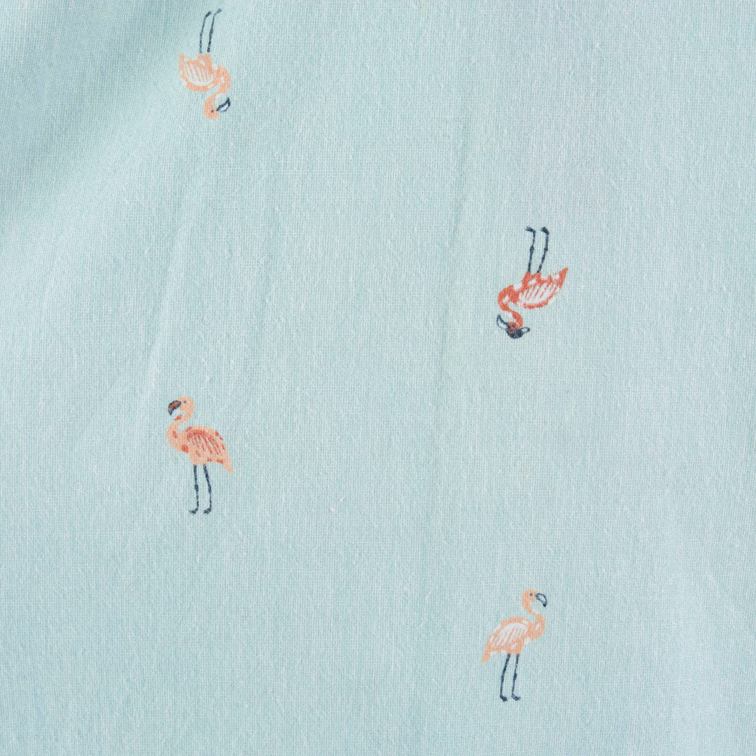 Camisa estampada azul (L) Hollister