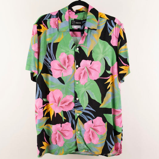 Camisa hawaiana negro (M) Original Use