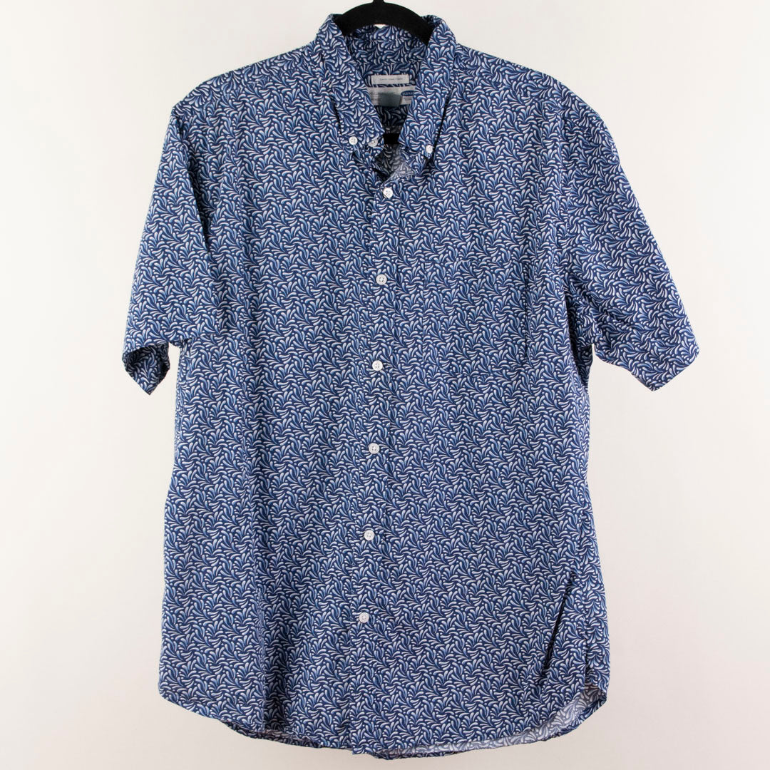 Camisa hawaiana azul (L) Old Navy