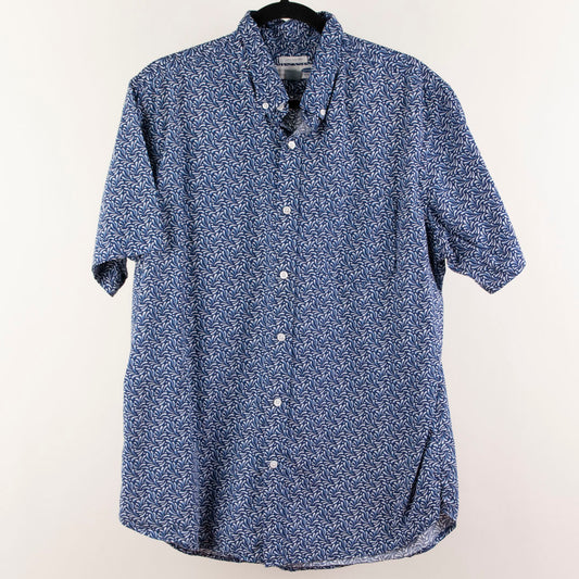 Camisa hawaiana azul (L) Old Navy
