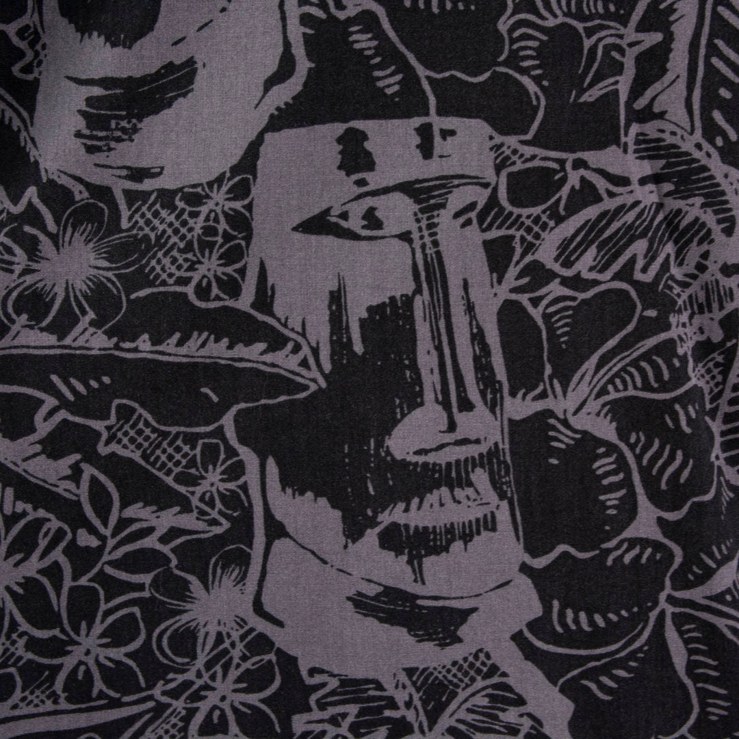 Camisa hawaiana negro (L) Natural Issue