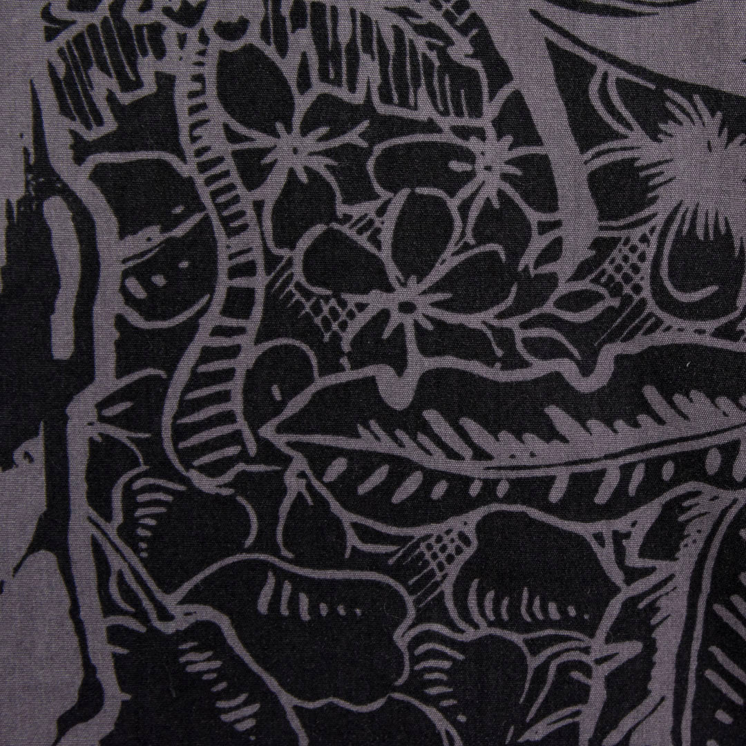 Camisa hawaiana negro (L) Natural Issue
