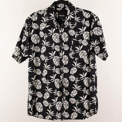 camisa hawaiana negro (L) RSQ