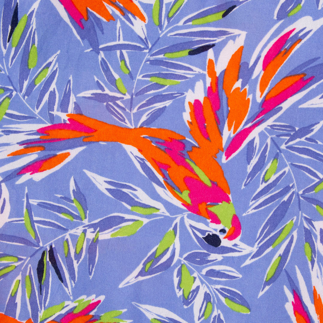 Camisa hawaiana azul (M) George