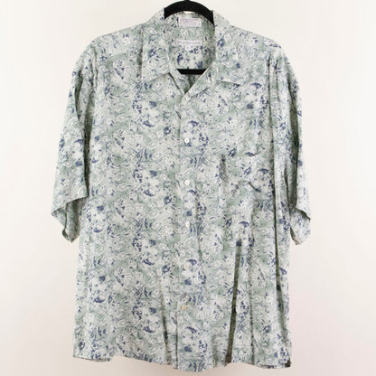 Camisa estampada verde (XL) Claiborne