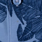 Camisa hawaiana azul (M) Café Luna