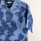 Camisa hawaiana azul (M) Café Luna