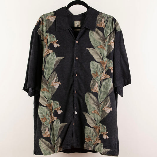 Camisa hawaiana negro (L) Jamaica Jaxx
