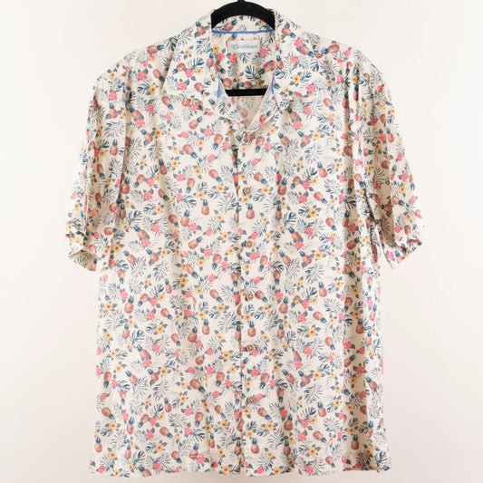 Camisa hawaiana beige (L) Caribbean