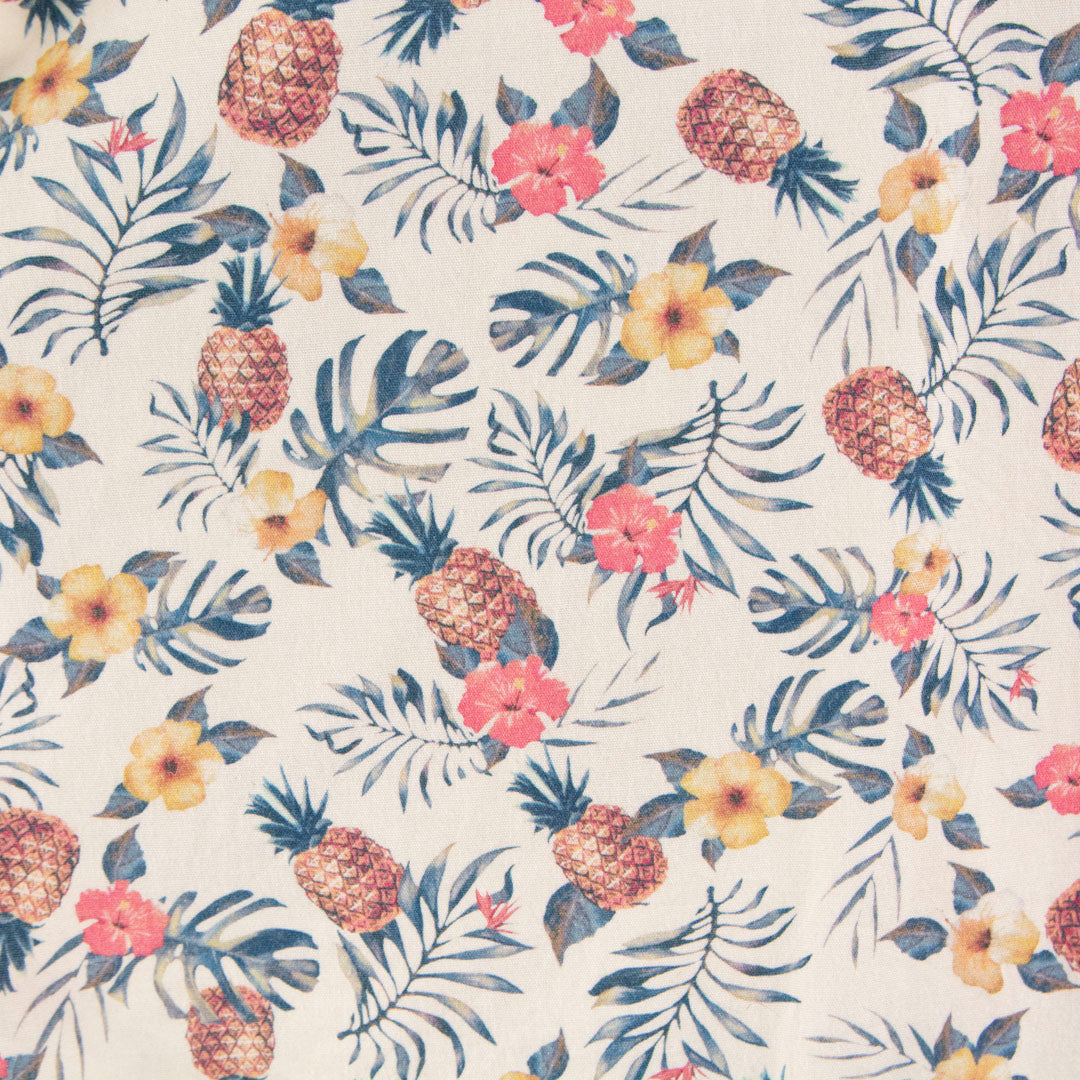 Camisa hawaiana beige (L) Caribbean