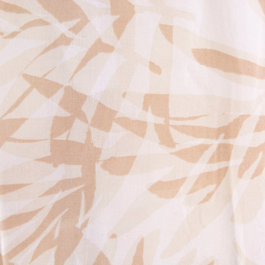 Camisa hawaiana beige (M) Old Navy