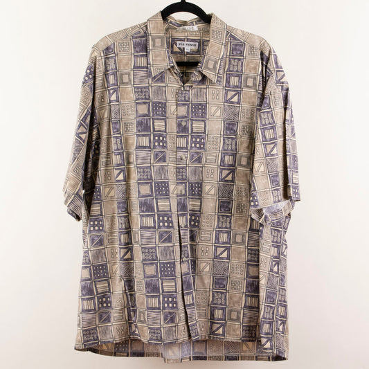 Camisa estampada (2XL) Via Veneto