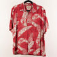 Camisa hawaiana rojo (M) Campia