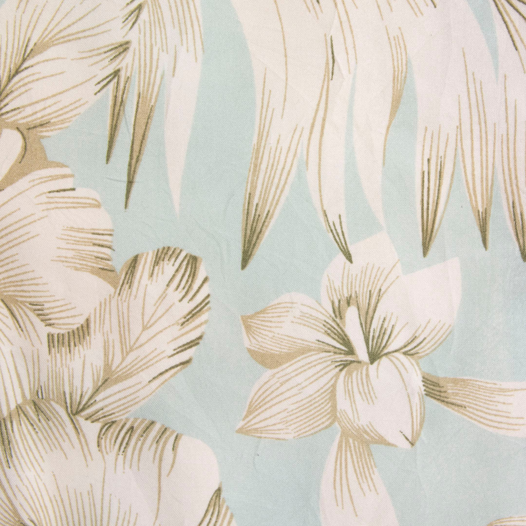 Camisa hawaiana azul (M) Denim & Flower