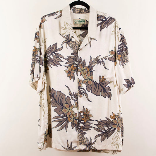 Camisa hawaiana beige (XL) Havana Jack´s Cafe