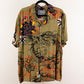 Camisa hawaiana verde (L) Brooklyn Cloth
