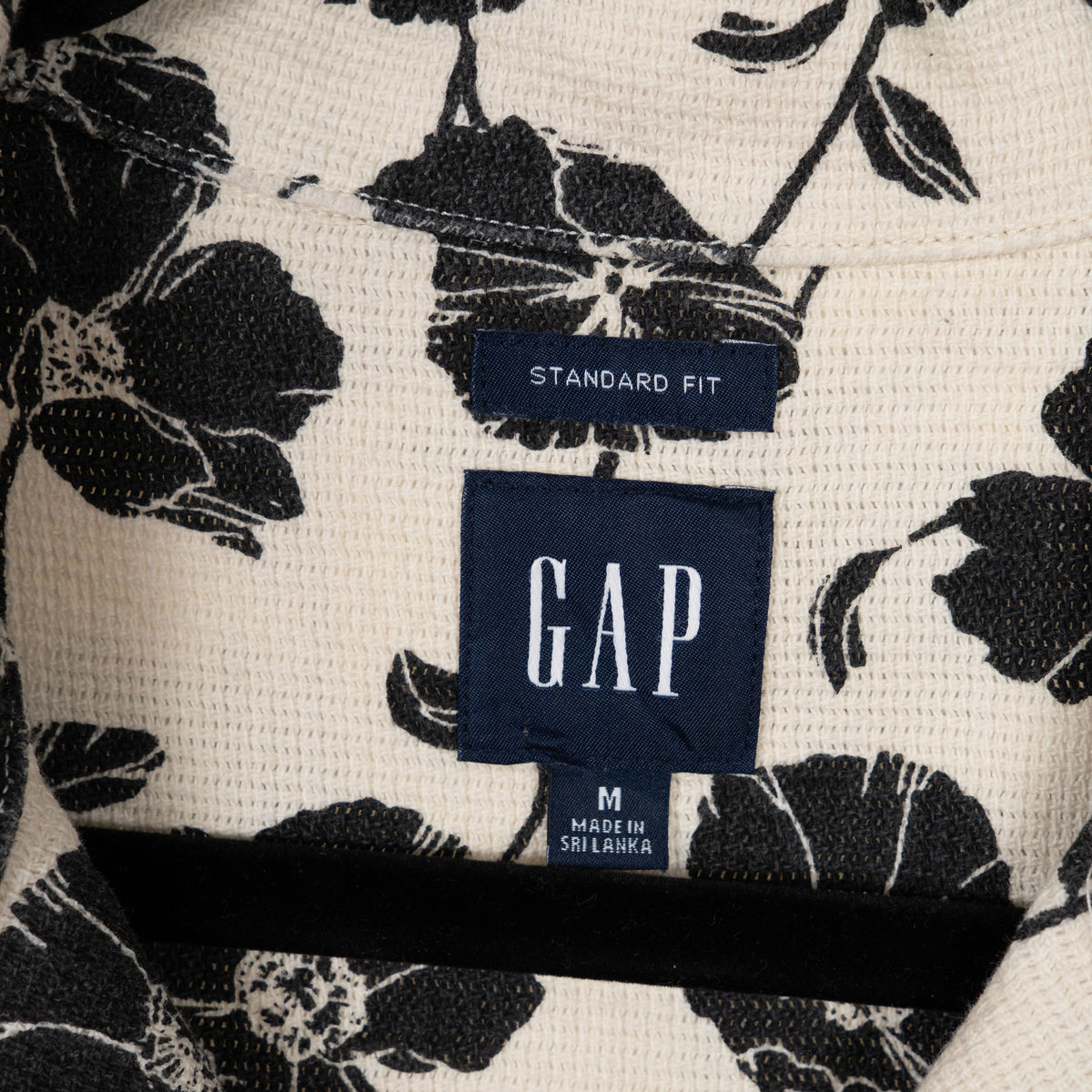 Camisa Hawaiana beige (M) Gap