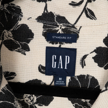 Camisa Hawaiana beige (M) Gap