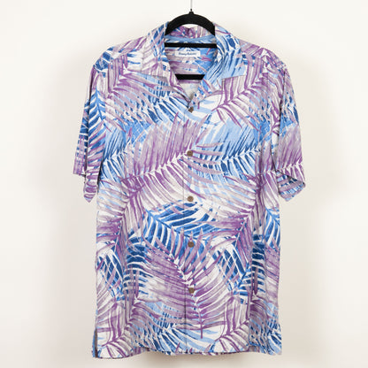 Camisa hawaiana purpura (M) Tommy bahama