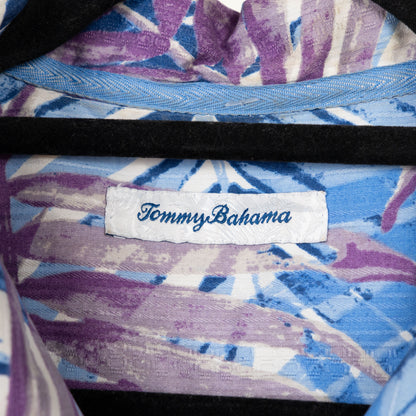 Camisa hawaiana purpura (M) Tommy bahama