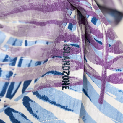 Camisa hawaiana purpura (M) Tommy bahama