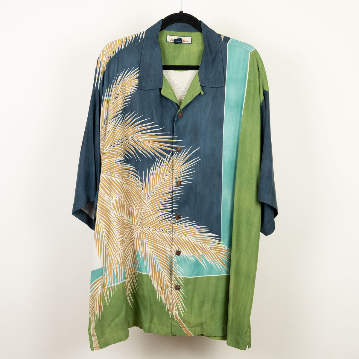 Camisa hawaiana verde (XL) Tommy bahama