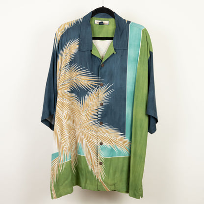 Camisa hawaiana verde (XL) Tommy bahama