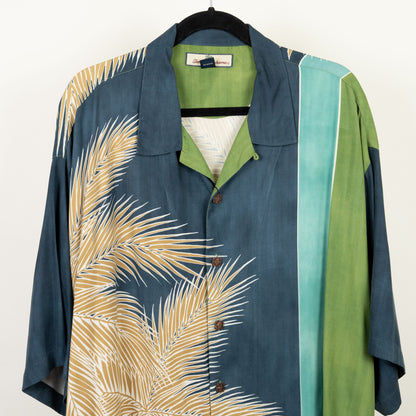 Camisa hawaiana verde (XL) Tommy bahama