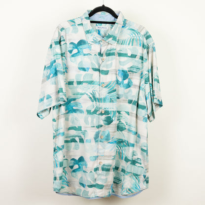 Camisa Hawaiana blanca (2XL) Tommy bahama