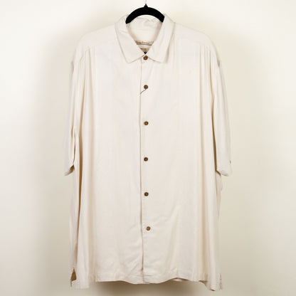 Camisa hawaiana beige  (XL) Tommy Bahama