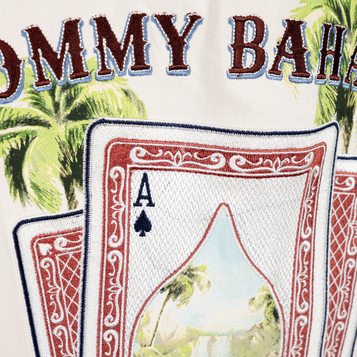 Camisa hawaiana beige  (XL) Tommy Bahama