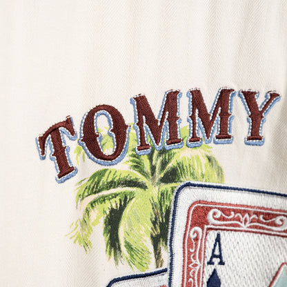 Camisa hawaiana beige  (XL) Tommy Bahama