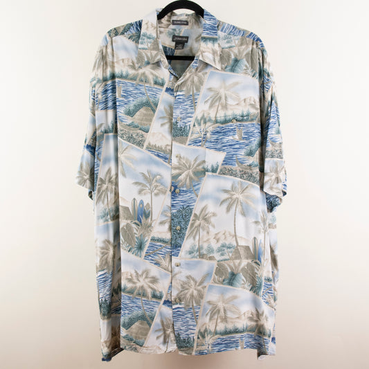 Camisa hawaiana azul (2ZL) St. John´s Bay
