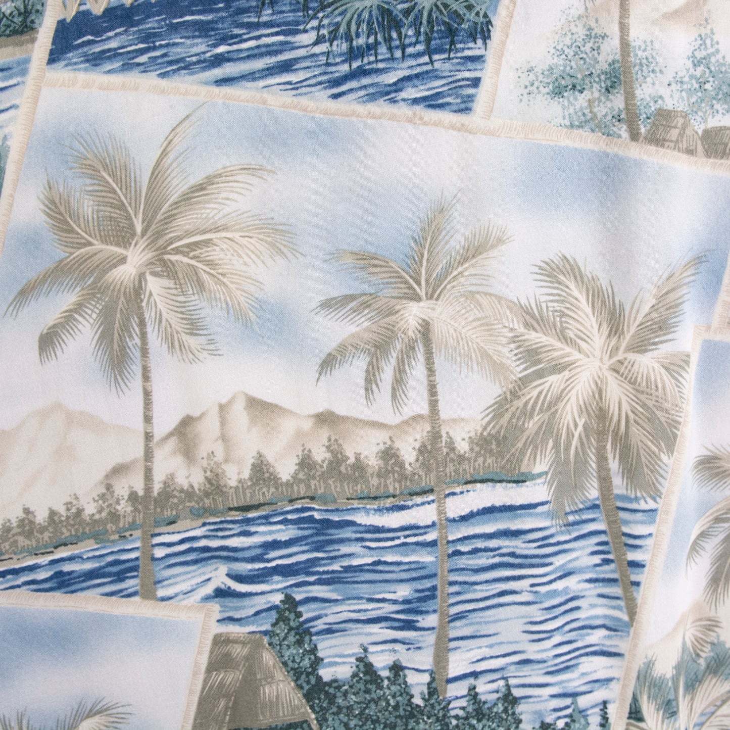 Camisa hawaiana azul (2ZL) St. John´s Bay