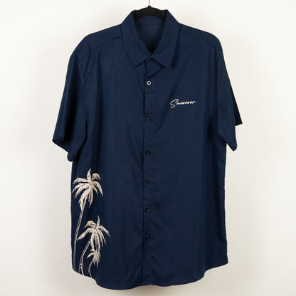 Camisa hawaiana azul (2XL) manfinity