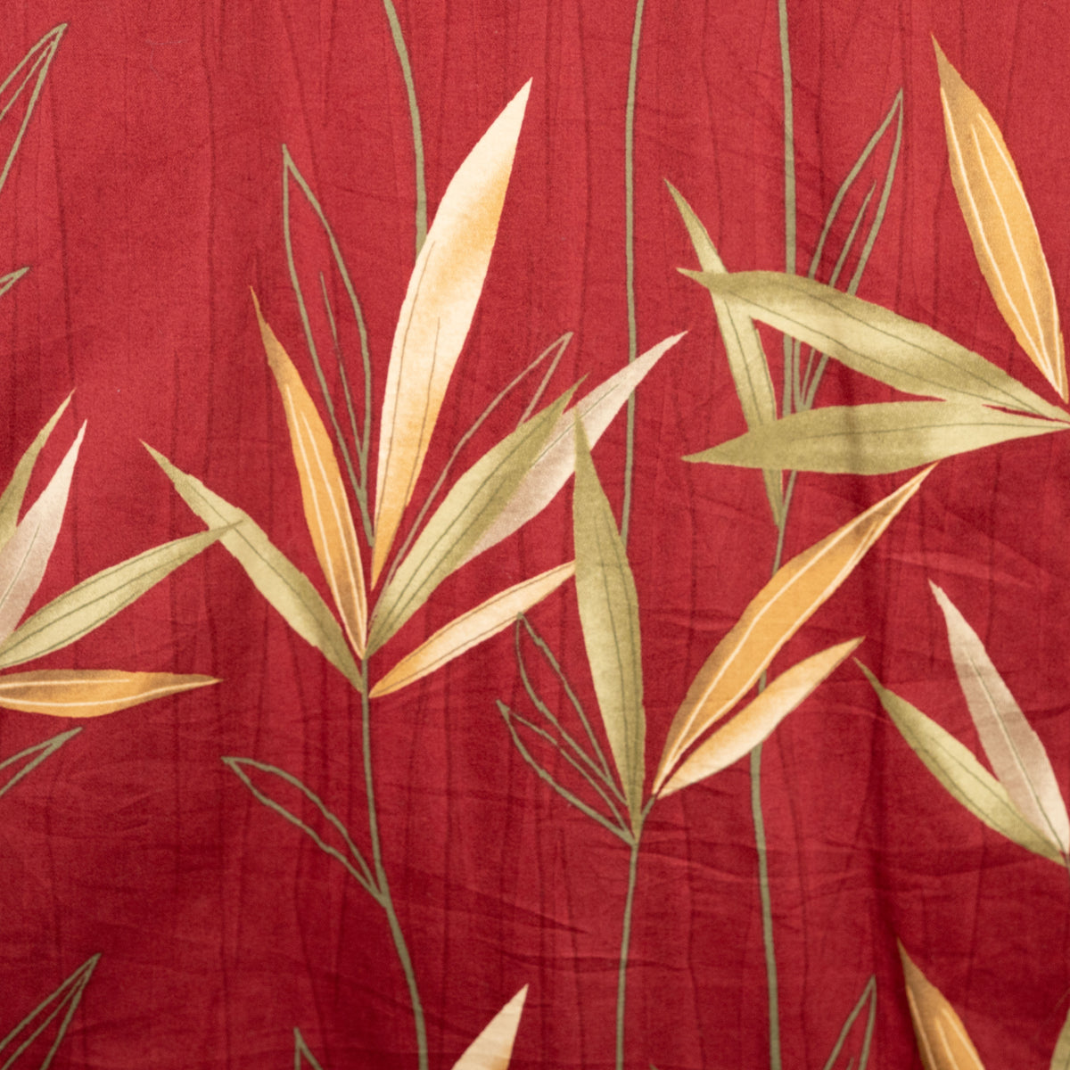 camisa hawaiana roja (M) bamboo clay