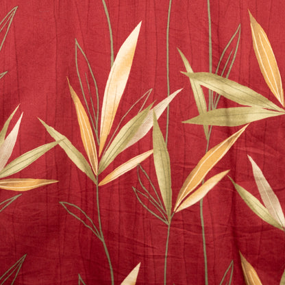 camisa hawaiana roja (M) bamboo clay