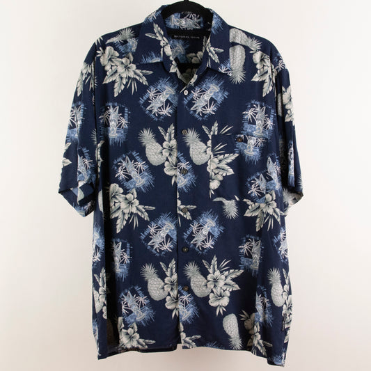 Camisa hawaiana Azul marino (M) Natural Issue