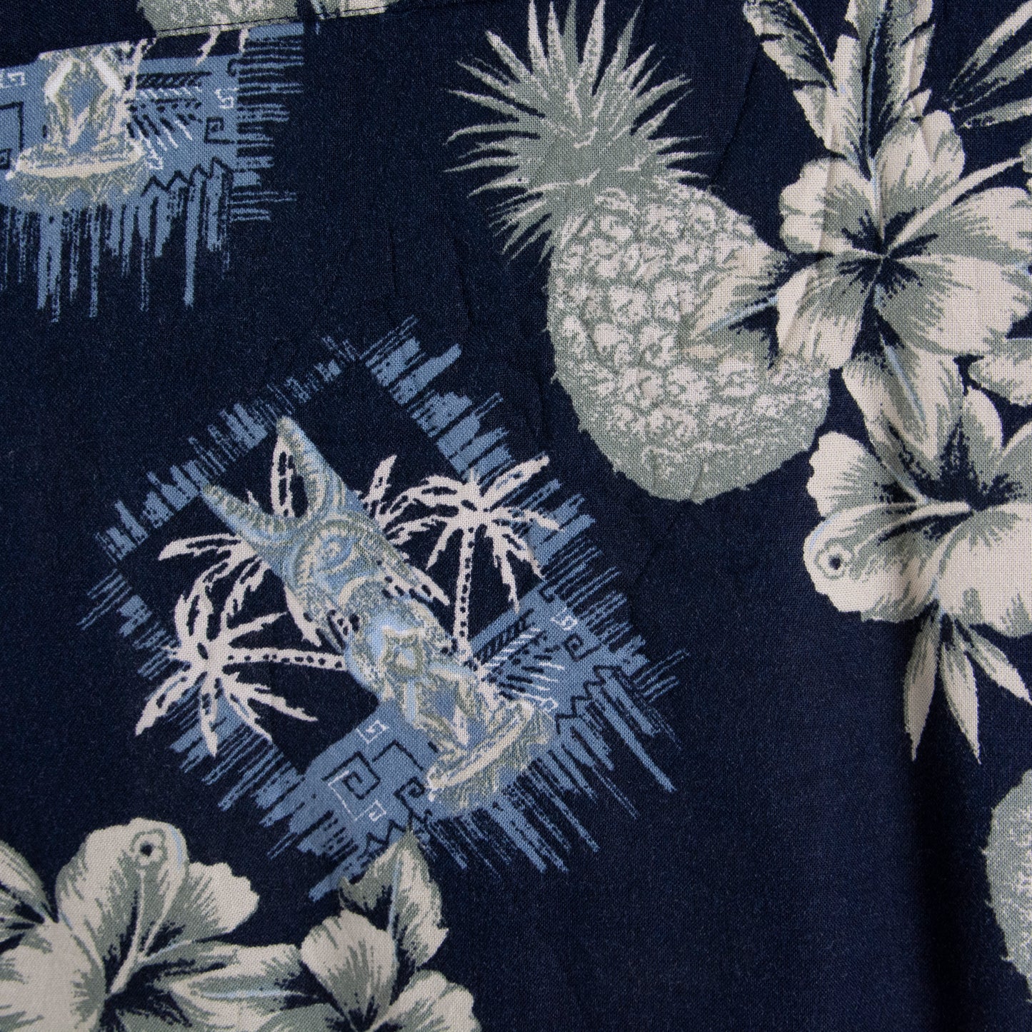Camisa hawaiana Azul marino (M) Natural Issue