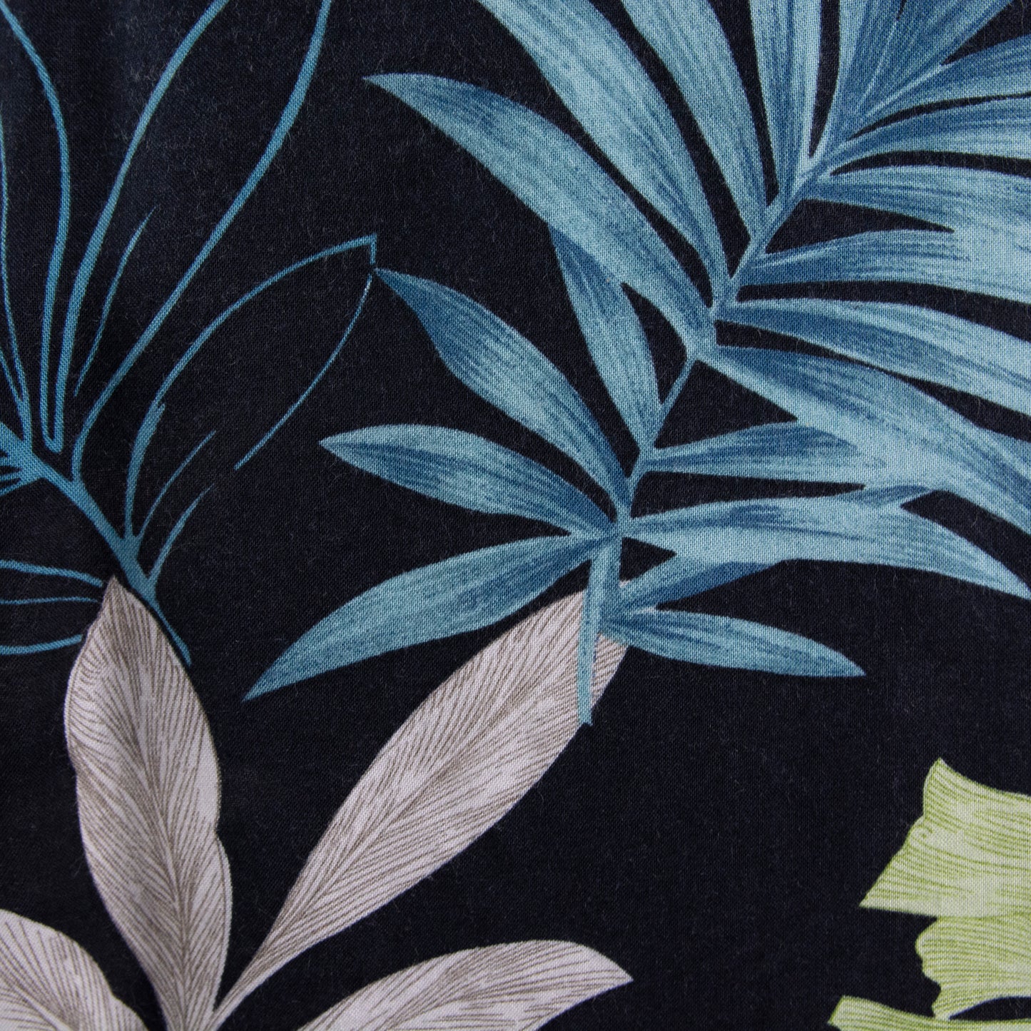 Camisa hawaiana azul marino (L) Puritan