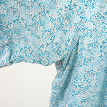 camisa hawaiana azul (L) john henry