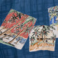 Camisa hawaiana azul (XL) Silver Edition