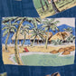 Camisa hawaiana azul (XL) Silver Edition