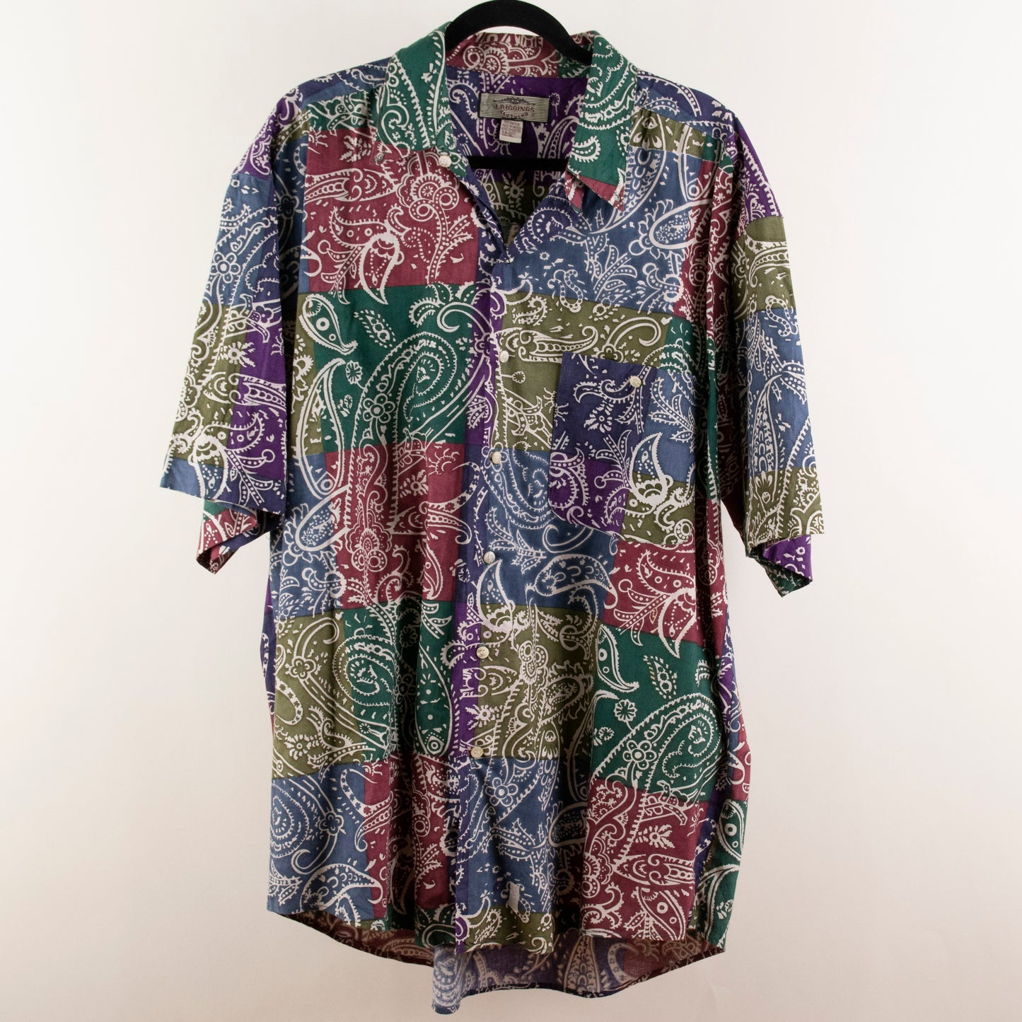Camisa estampada multicolor (XL) J. Riggings