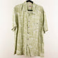 Camisa hawaiana verde (XL) Campia